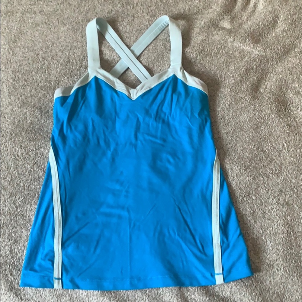 Lululemon Blue Tank Top